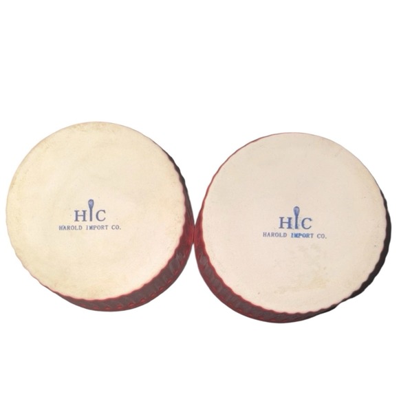 HIC Ramekin Set 4 oz (2pc) Red & White Kitchen Bakeware - NO CHIPS! FAST SHIP! - Picture 4 of 5